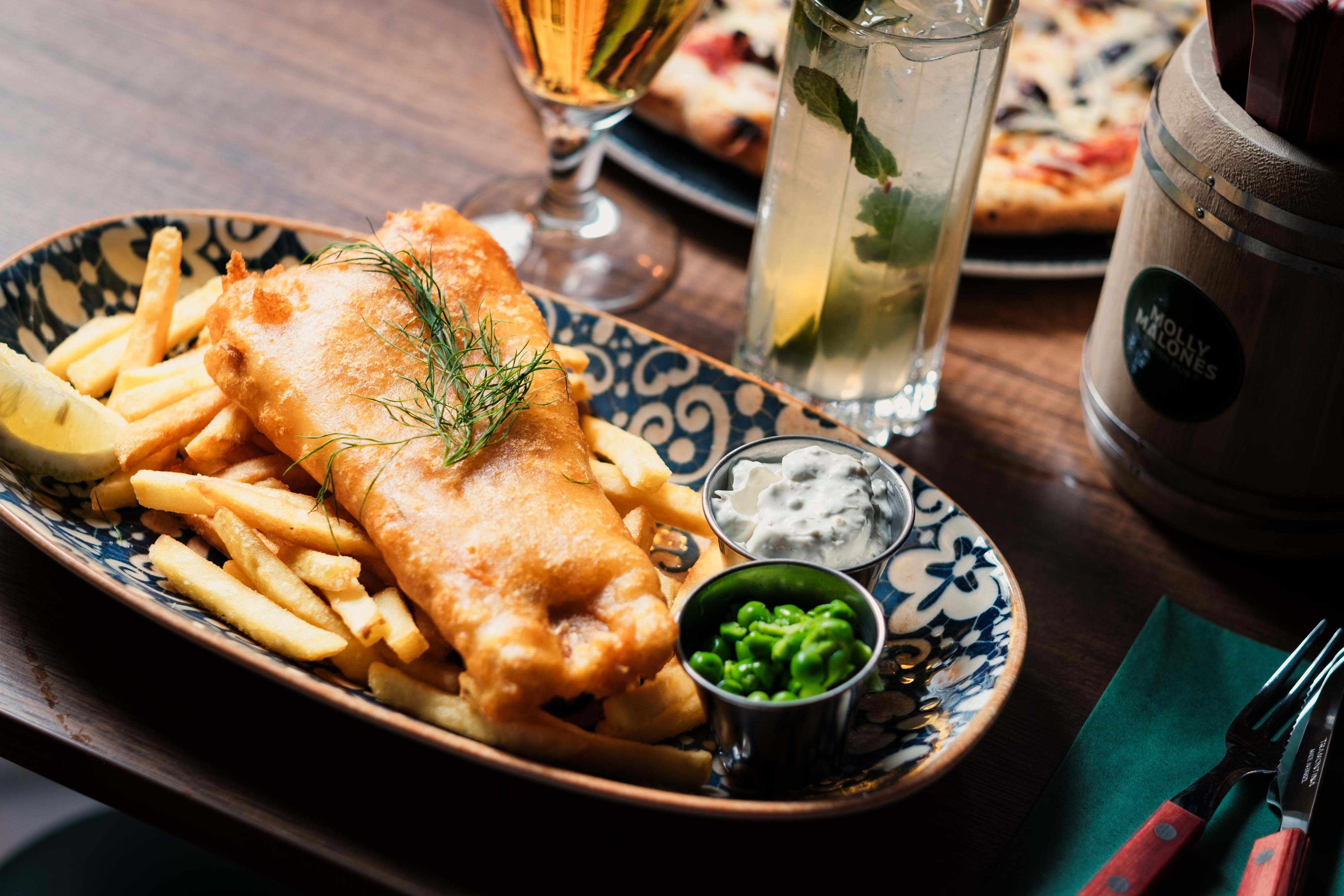 Molly Malone's Södermalm – Fish and chips