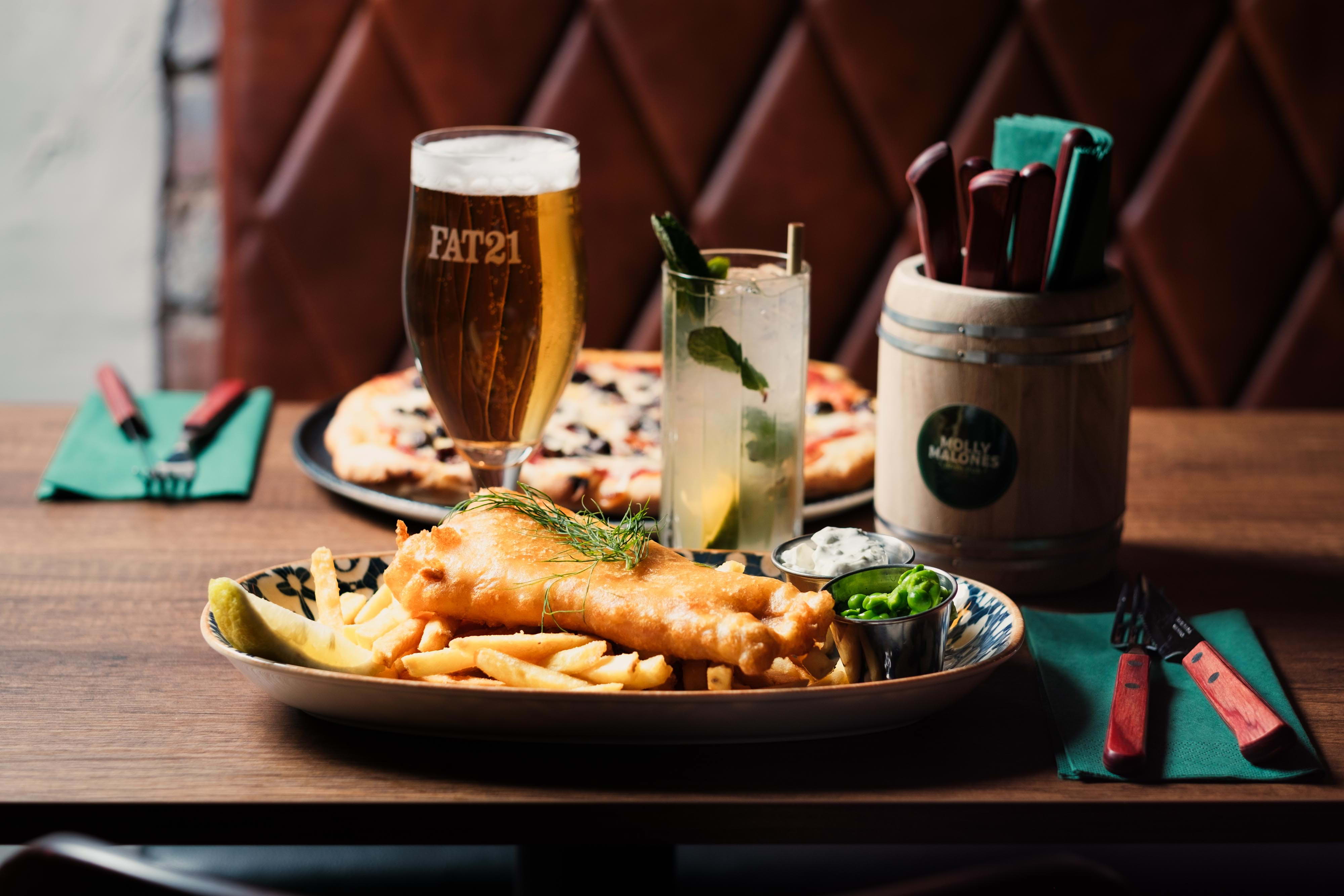 Molly Malone's Södermalm – Fish and chips