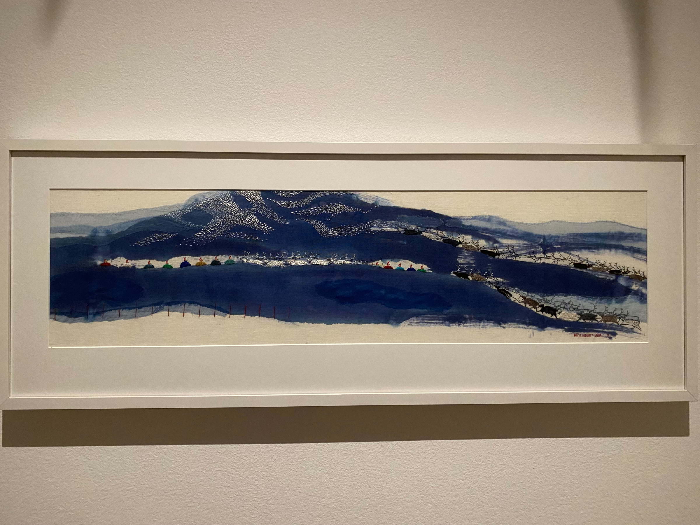 Detaljrikedom av näringslivet med renskötseln… – Photo from Moderna Museet by Anna L. (08/07/2025)