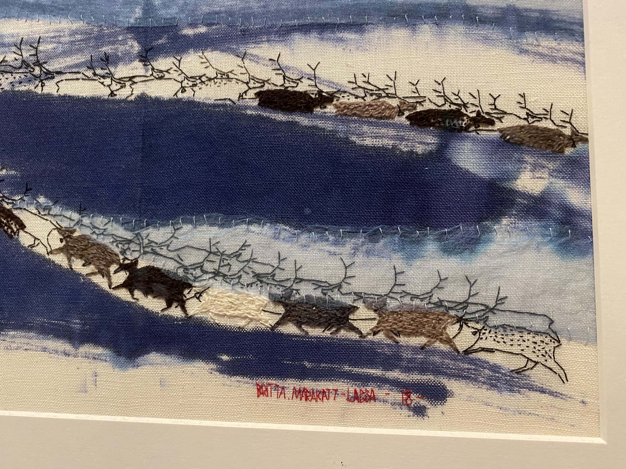 … broderats av Britta Marakatt-Labba! – Photo from Moderna Museet by Anna L. (08/07/2025)