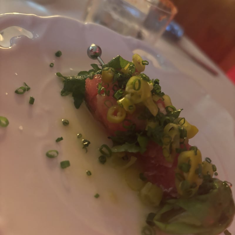 Tonfisk med vattenmelon och citrondressing – Billede fra Non Grata af Mimmi G. (17.10.2026)