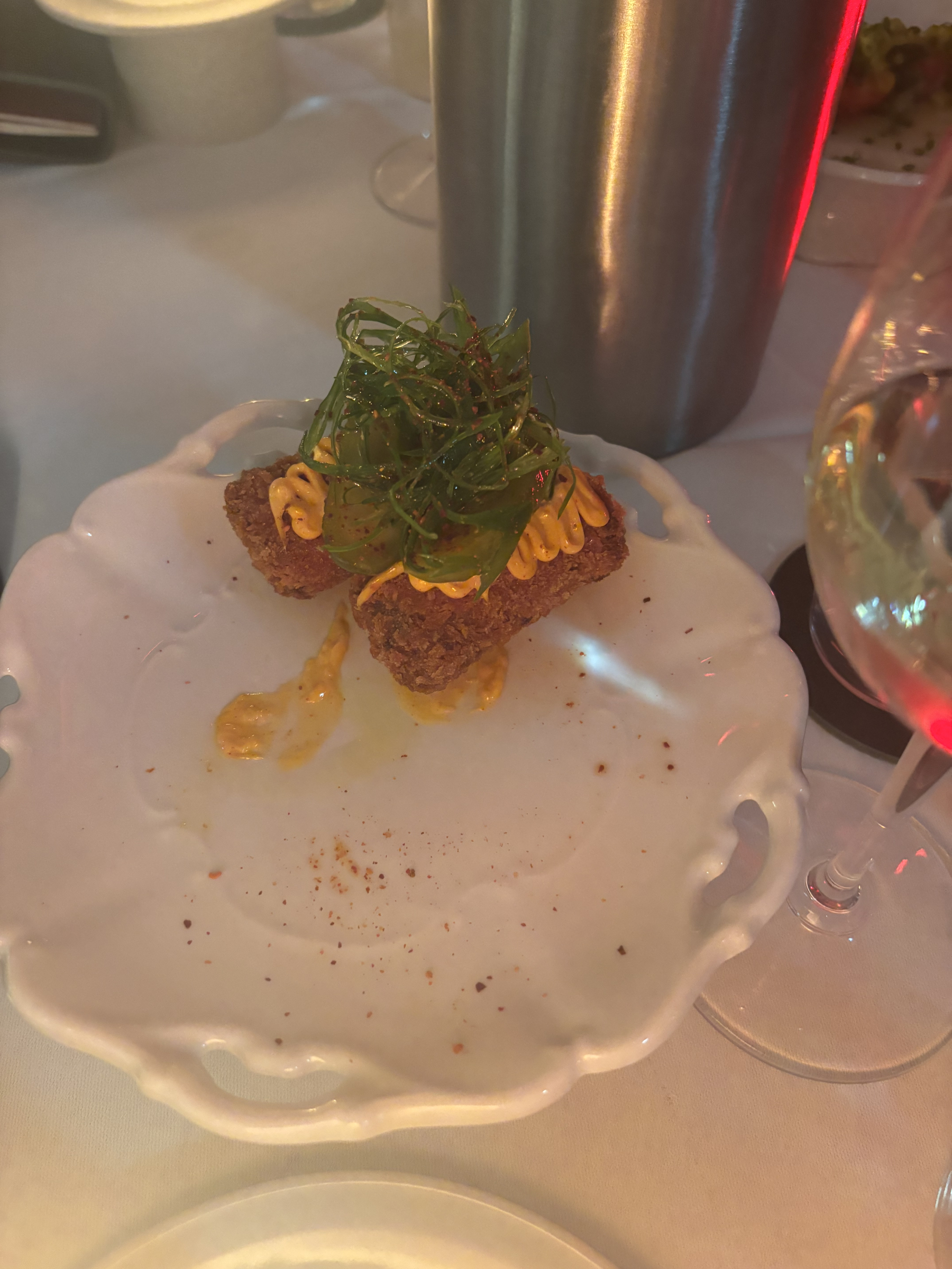 Kroketter med manchego, cornichons och espelette – Billede fra Non Grata af Mimmi G. (17.10.2026)
