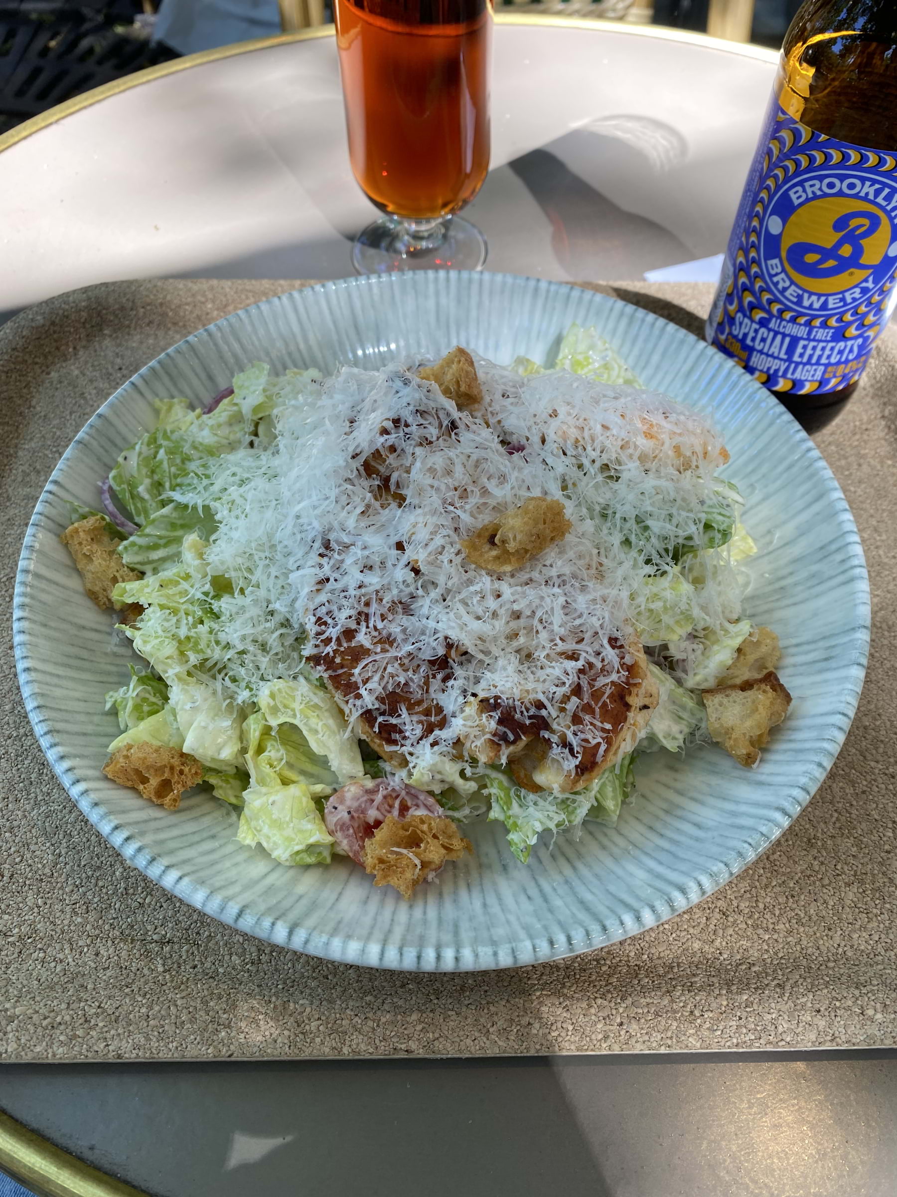 Caesarsallad med kyckling – Bild från Non Solo Bar Kungsträdgården av Peter B. (2026-06-17)