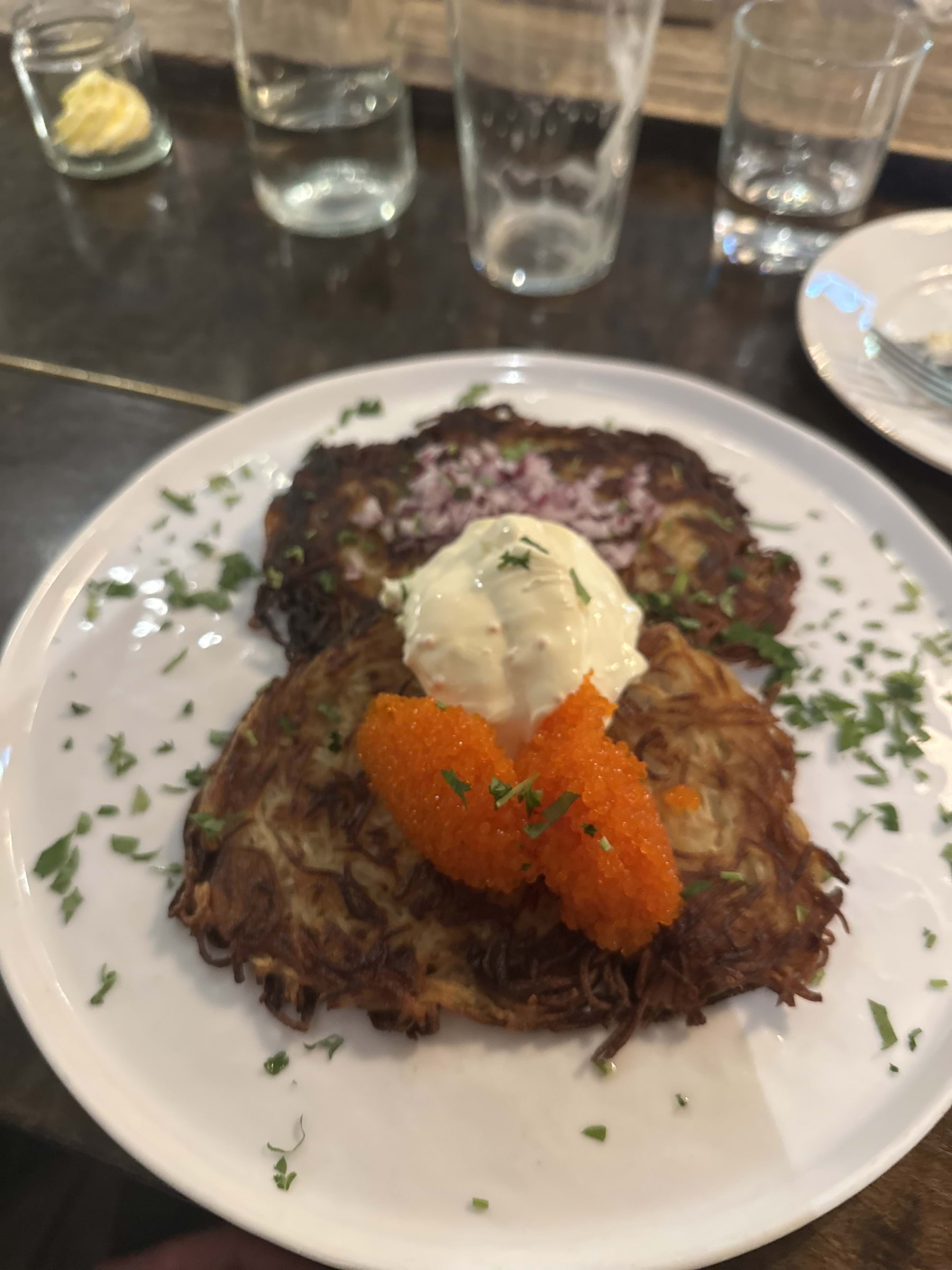 Vegan hash brown – Bild från Nomad Swedish Food & Bar av Daniel S. (2024-12-05)