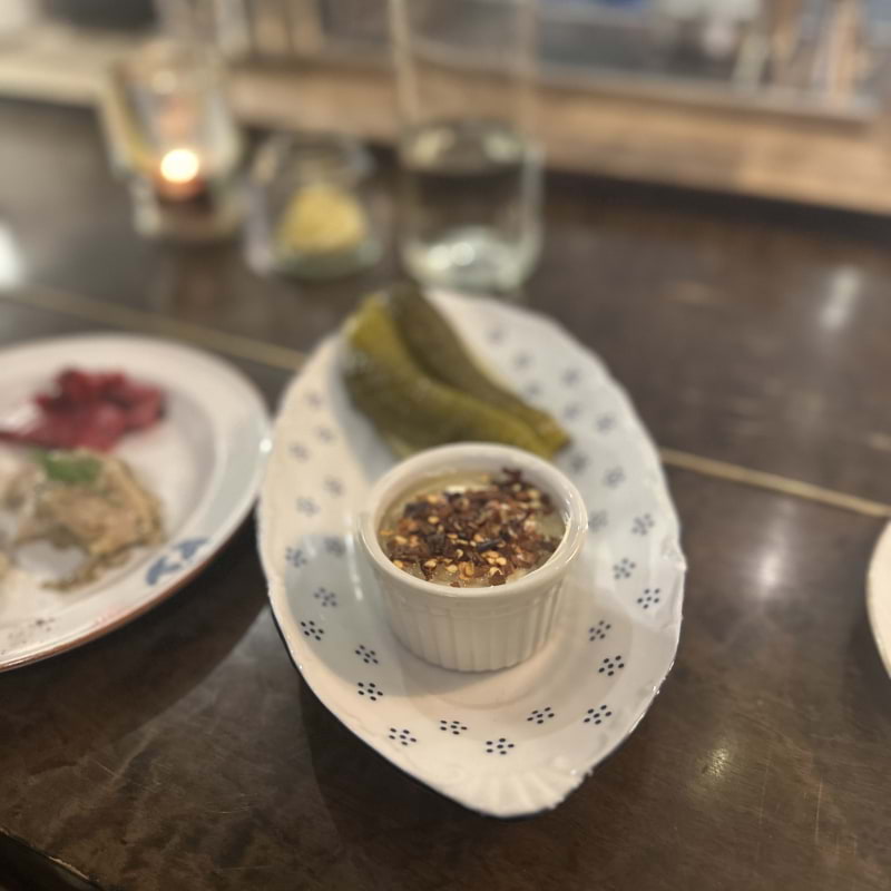 Pickles & dip – Bild från Nomad Swedish Food & Bar av Daniel S. (2024-12-05)