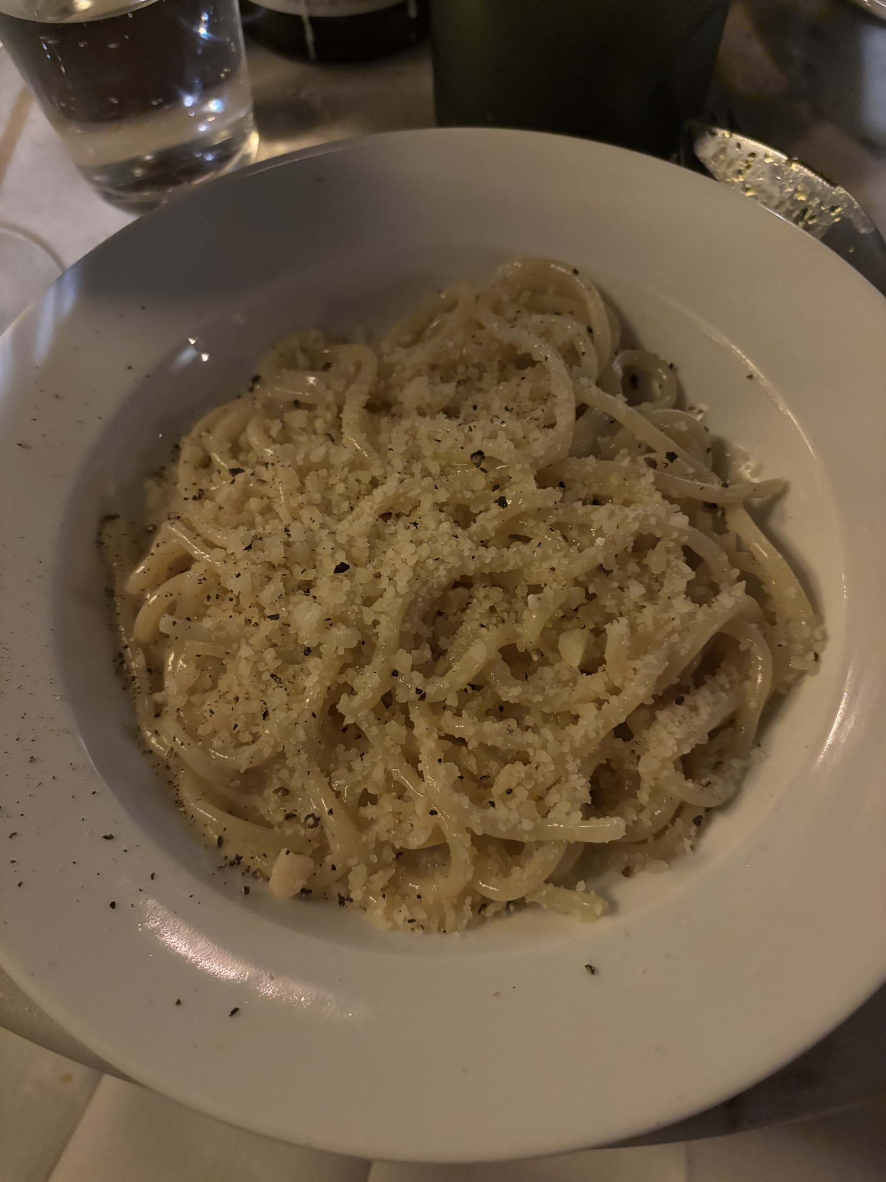 Cacio e pepe tartufo – Bild från Non Parlo Italiano av Sofie L. (2025-04-27)