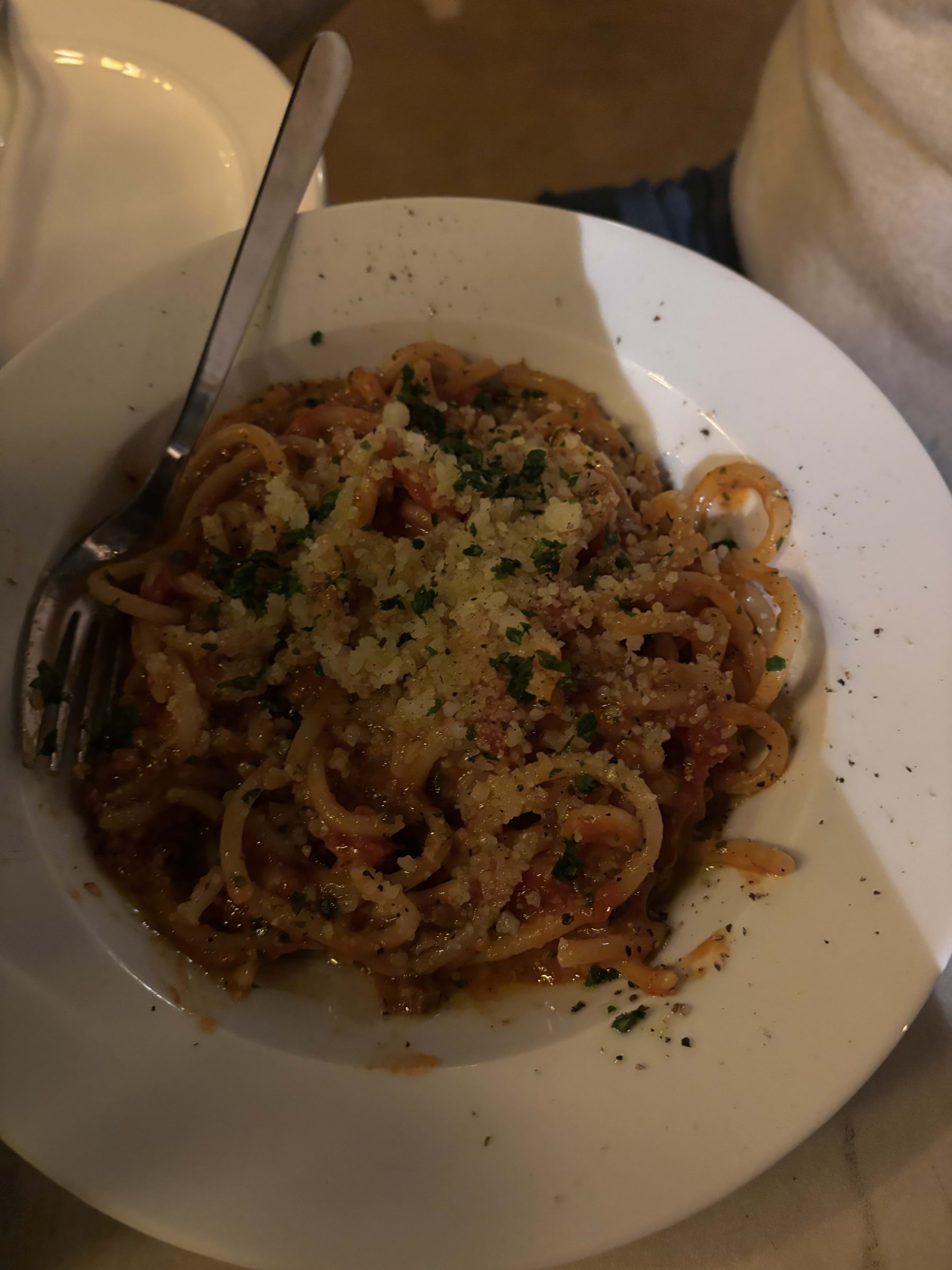 Spagetti al gamberi – Bild från Non Parlo Italiano av Sofie L. (2025-04-27)