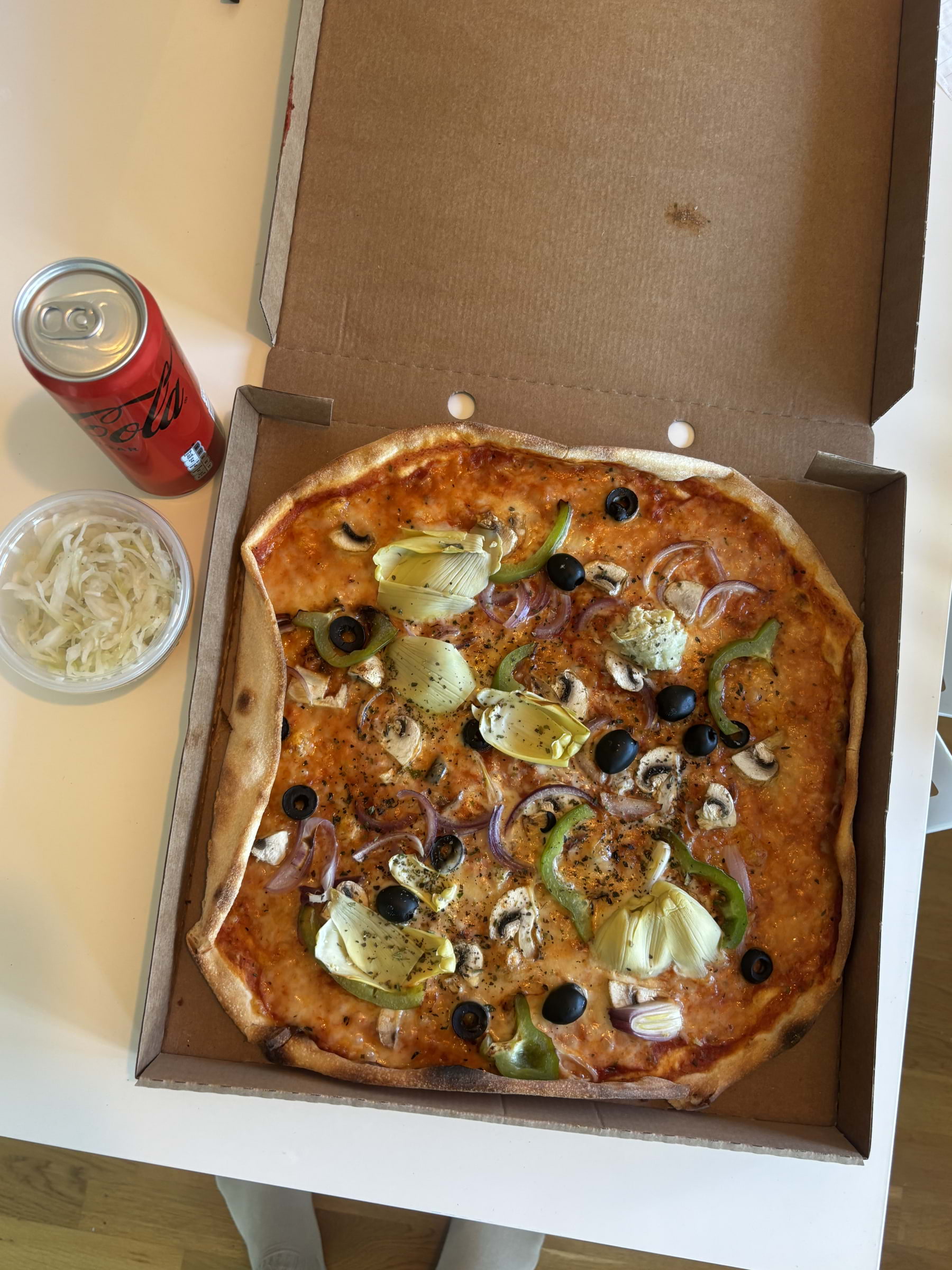 Vegetarisk pizza Fellini – Billede fra Pizzeria Fellini af Lisa M. (17.08.2026)