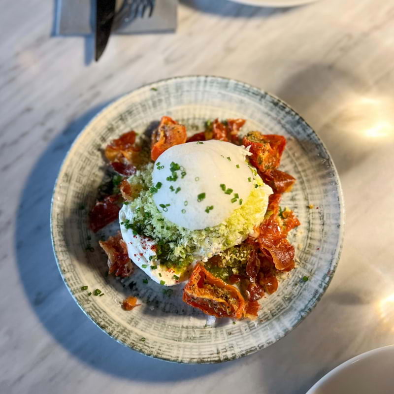 Burrata – Photo from Restaurang Pava by Fredrika S. (29/09/2023)