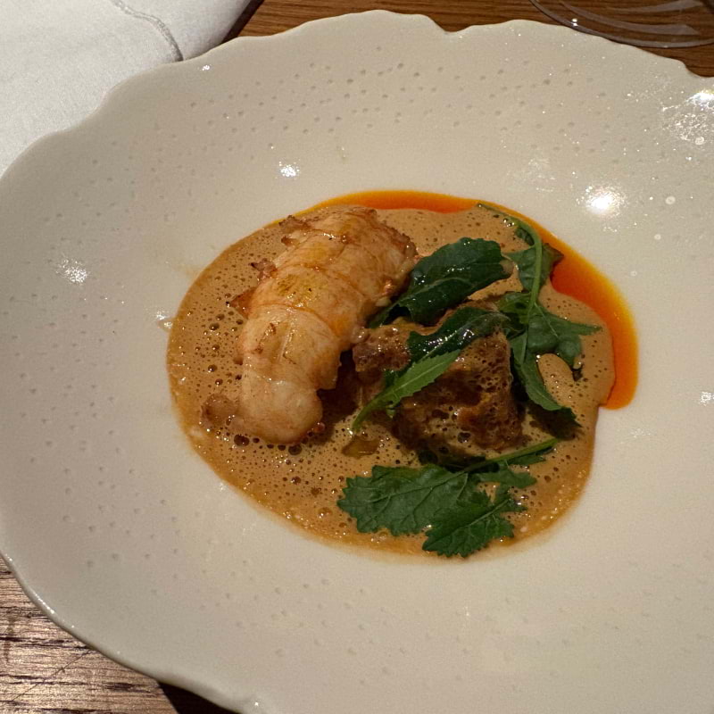Kalvbr&auml;ss och Langoustine &ndash; Bild fr&aring;n Restaurant Persona av Bjarne&nbsp;H. (2026-03-13)