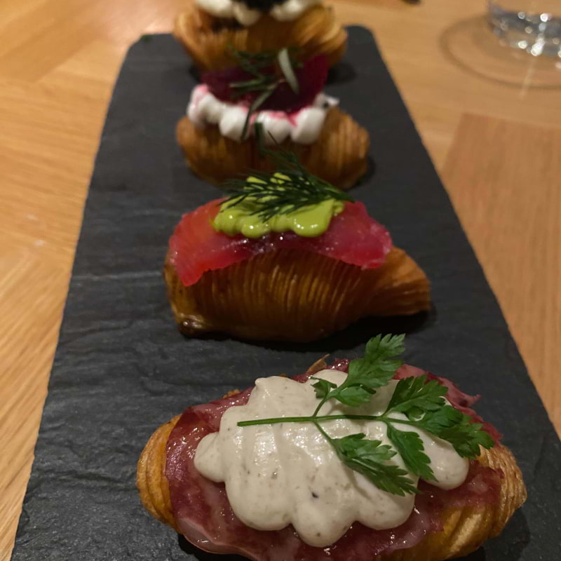 Hasselbackspotatis som förrätt. – Photo from Restaurang Hasselbacken by Johan T. (17/02/2025)