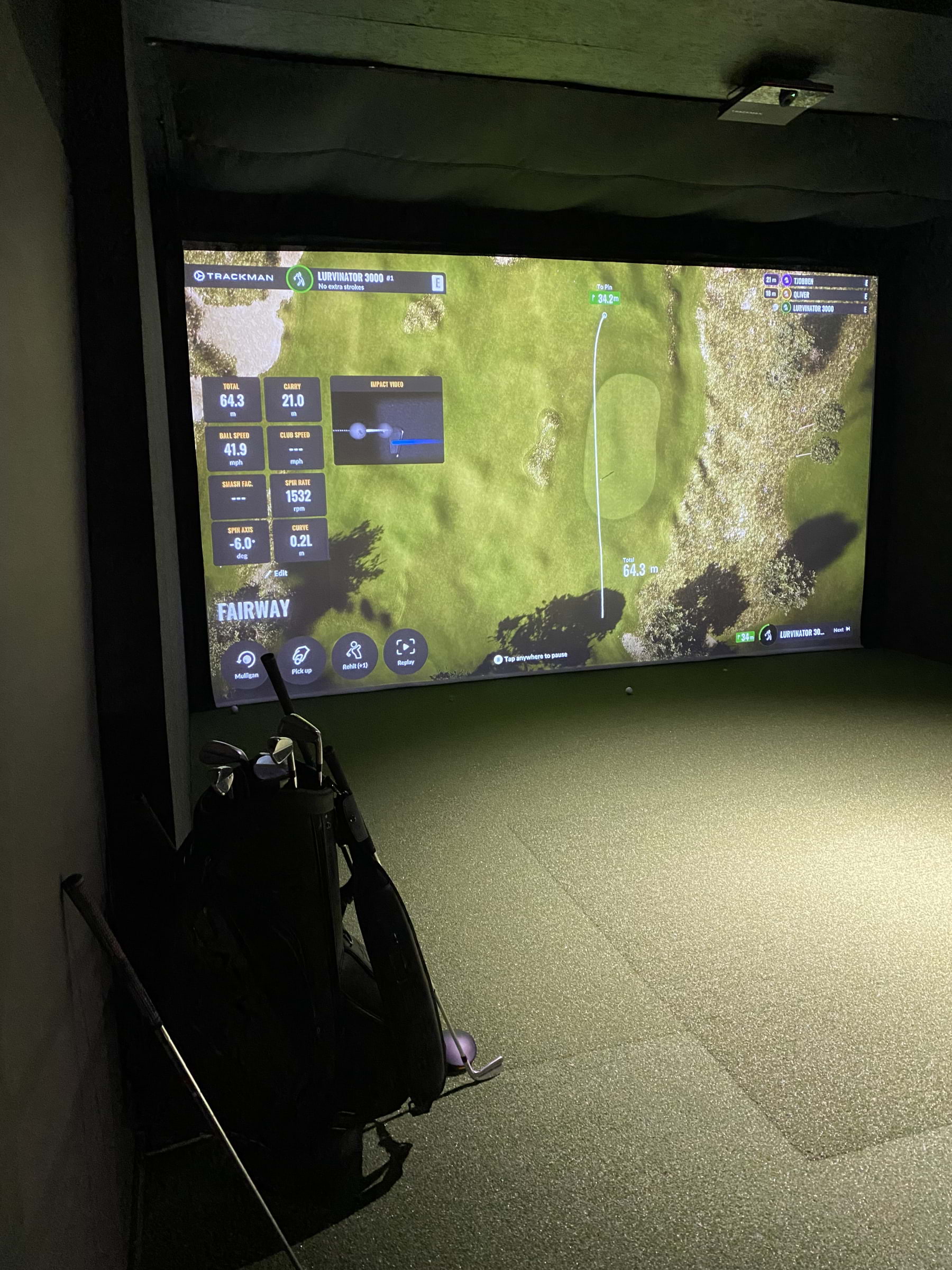 Bild från Ruff Indoor Golf Drottninggatan av Peter B. (2026-01-11)