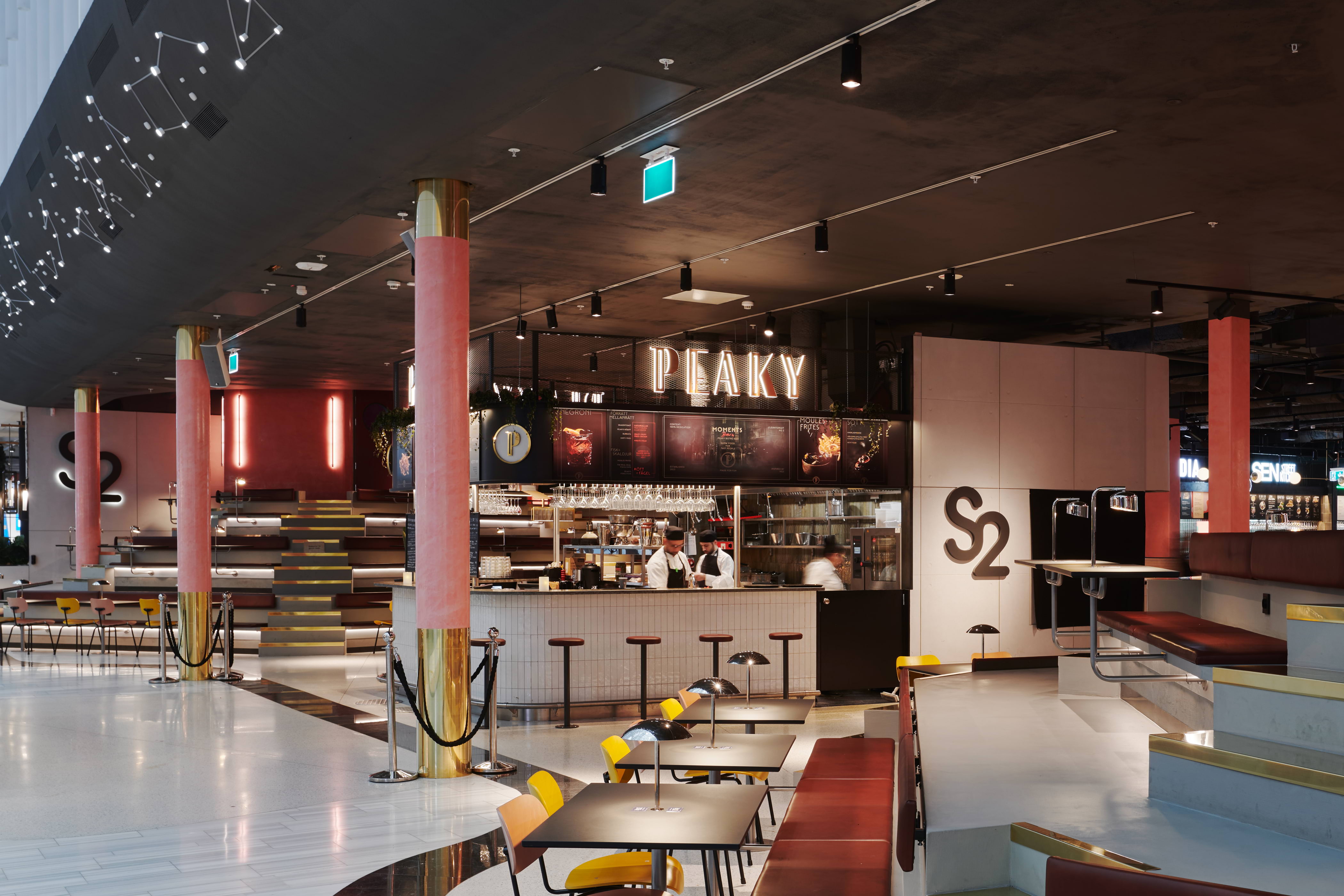 S2 restauranghall – New restaurants