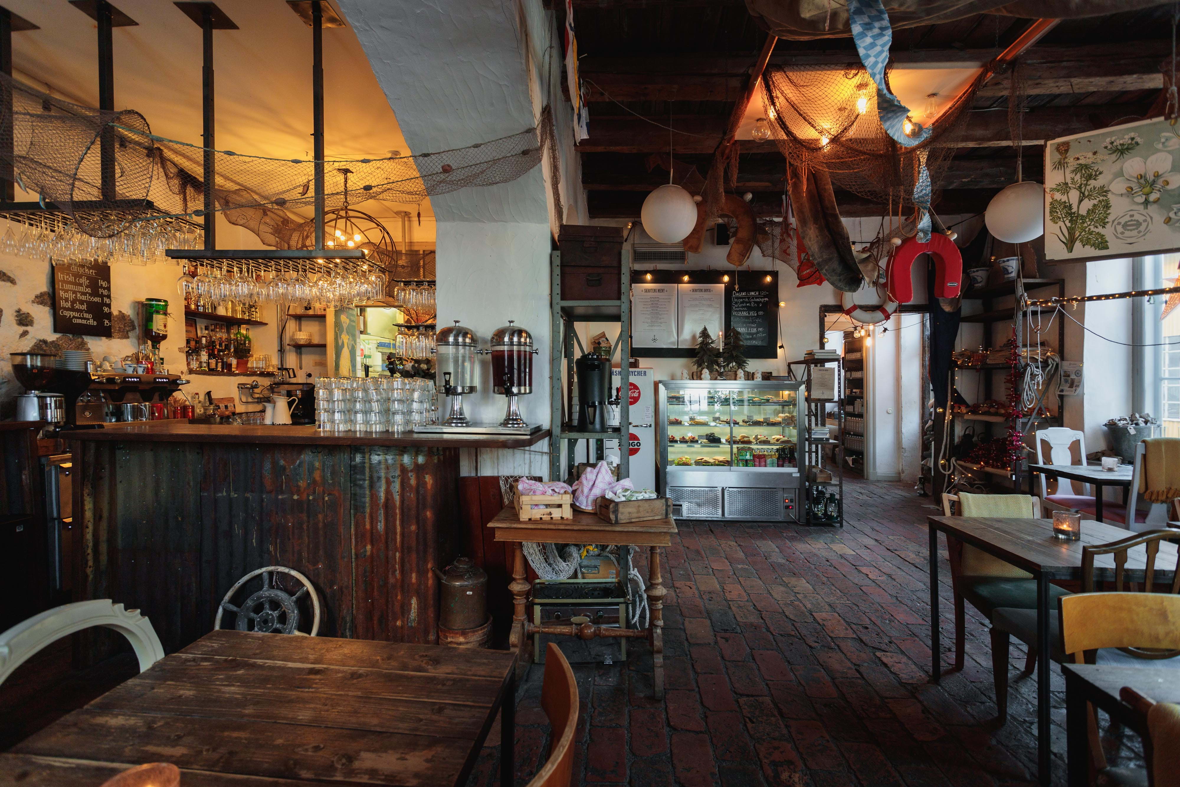 Skroten Café & Skeppshandel – Caféer på Djurgården