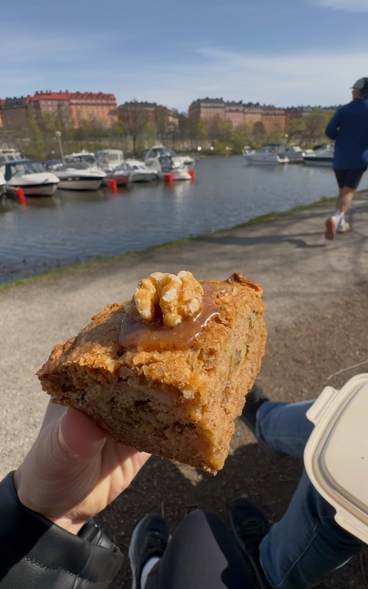 Vegansk äppelkaka – Photo from Spiral Cafe by Jessica K. (27/04/2025)