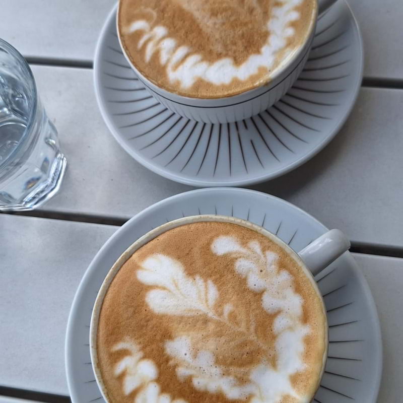 Kaffe med k&auml;rlek i varje detalj. ☕❤️ &ndash; Photo from Stockholm 1897 by Monika by NN&nbsp;N. (02/07/2026)