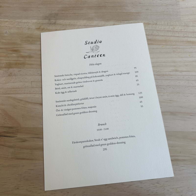 Matmeny &ndash; Photo from Studio Canteen by Lisa&nbsp;M. (24/02/2026)