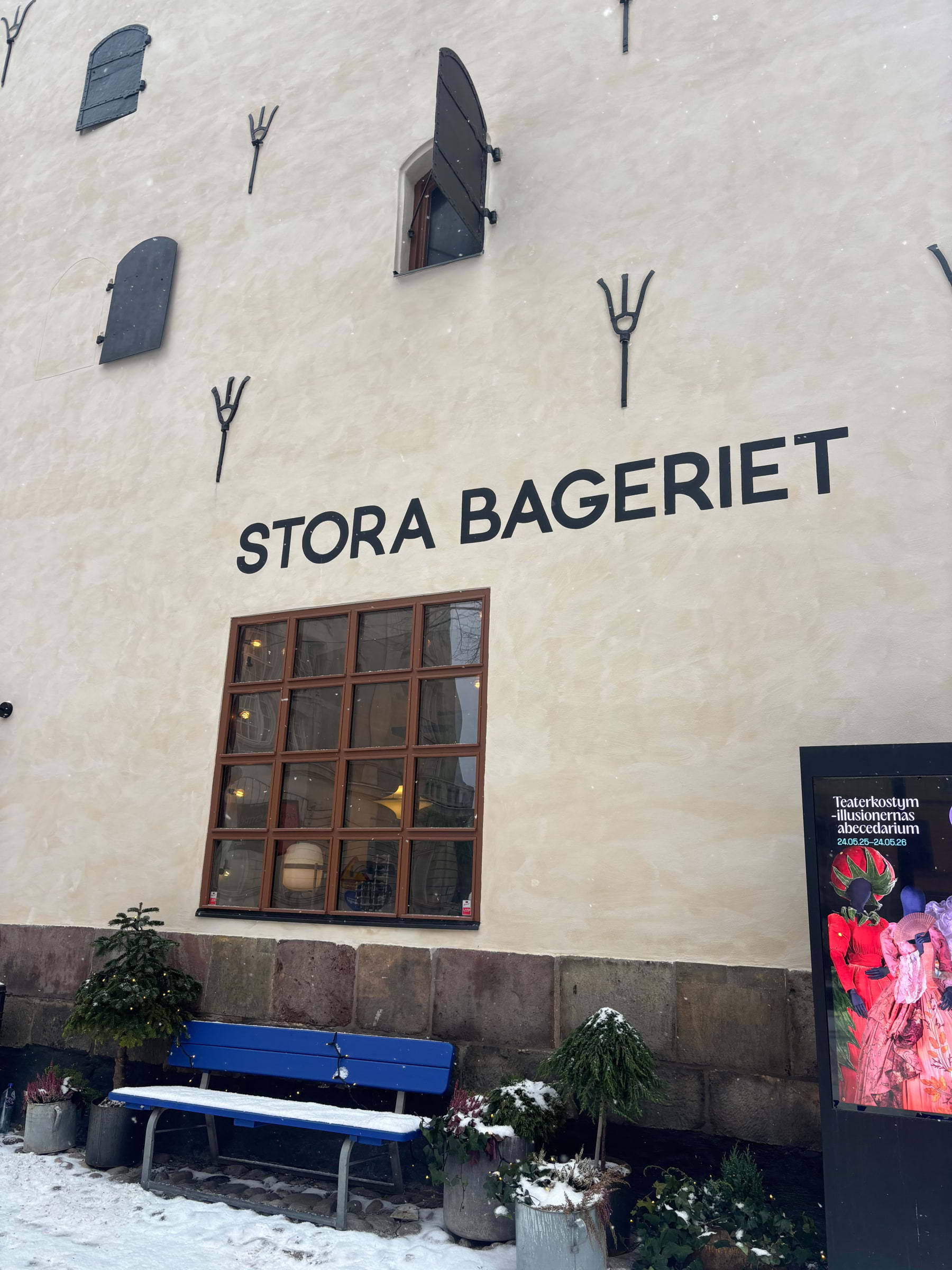 Fasaden – Bild från Stora Bageriet Östermalm av Lisa M. (2026-01-25)