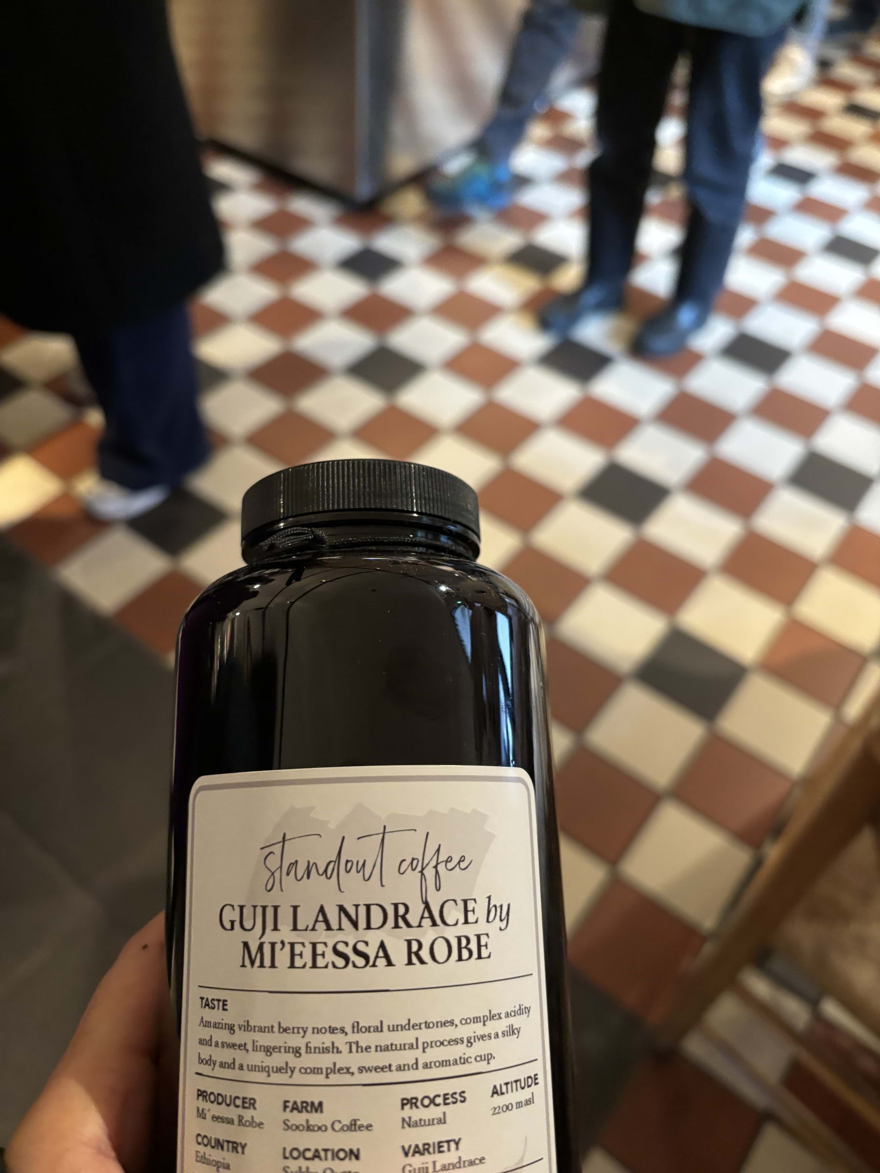 Stand out coffee beans – Photo from Stora Bageriet Östermalm by Madiha S. (31/10/2024)