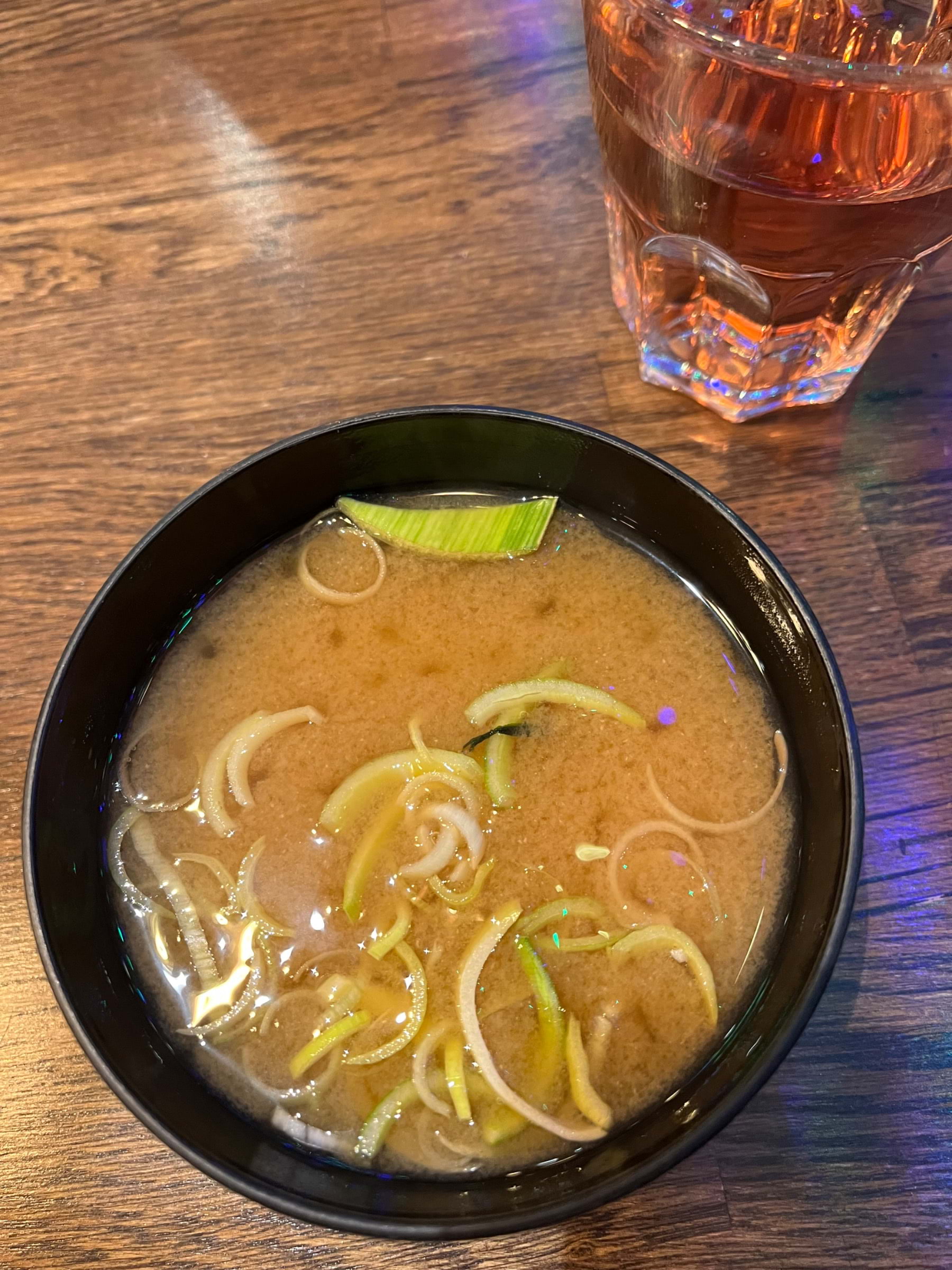 Miso-soppa! – Photo from Sushi Natu Sundbyberg by Jessica K. (13/02/2024)
