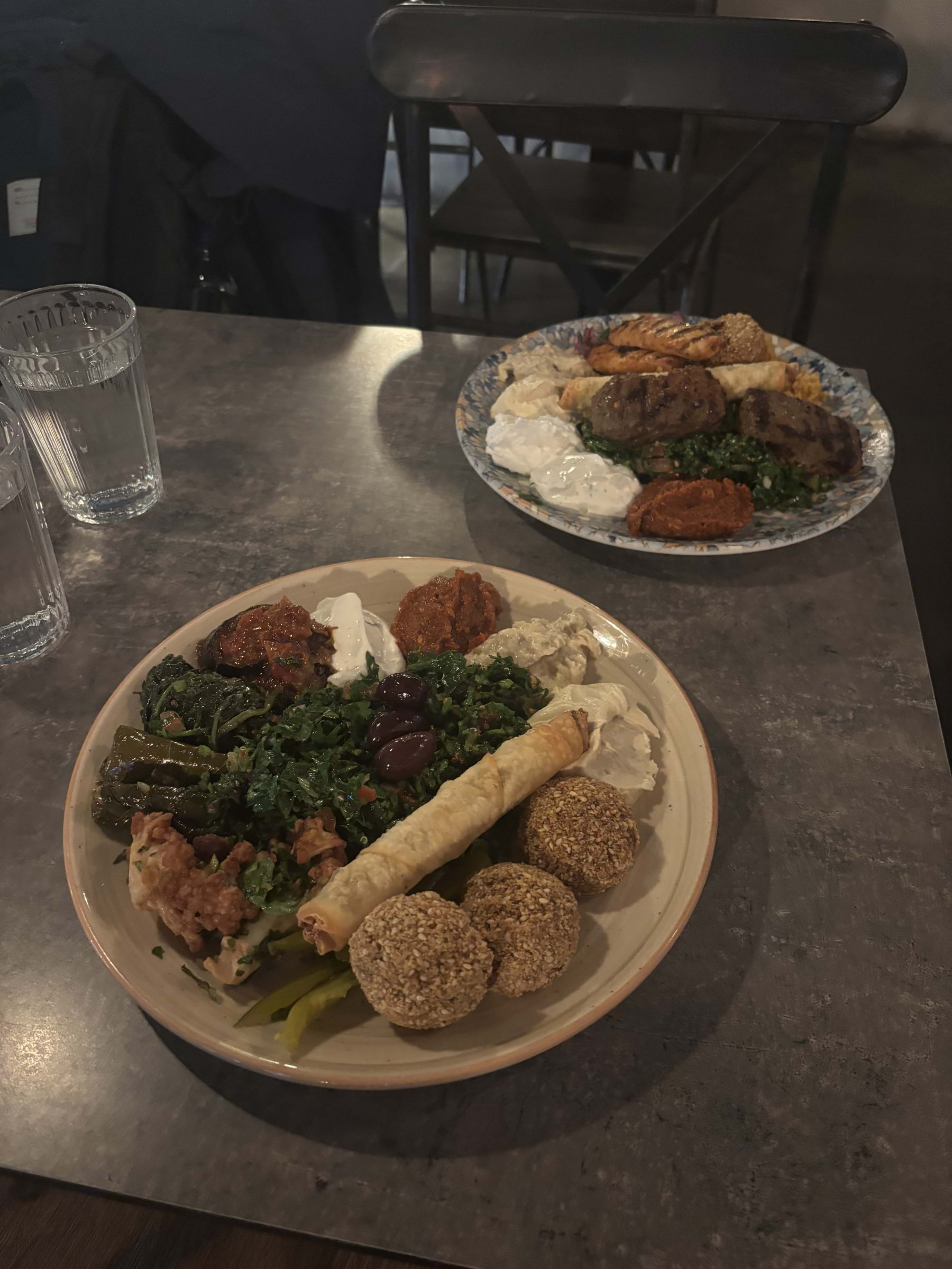 Vegetarisk meze – Photo from Tabbouli Street Food by Lisa M. (06/12/2025)