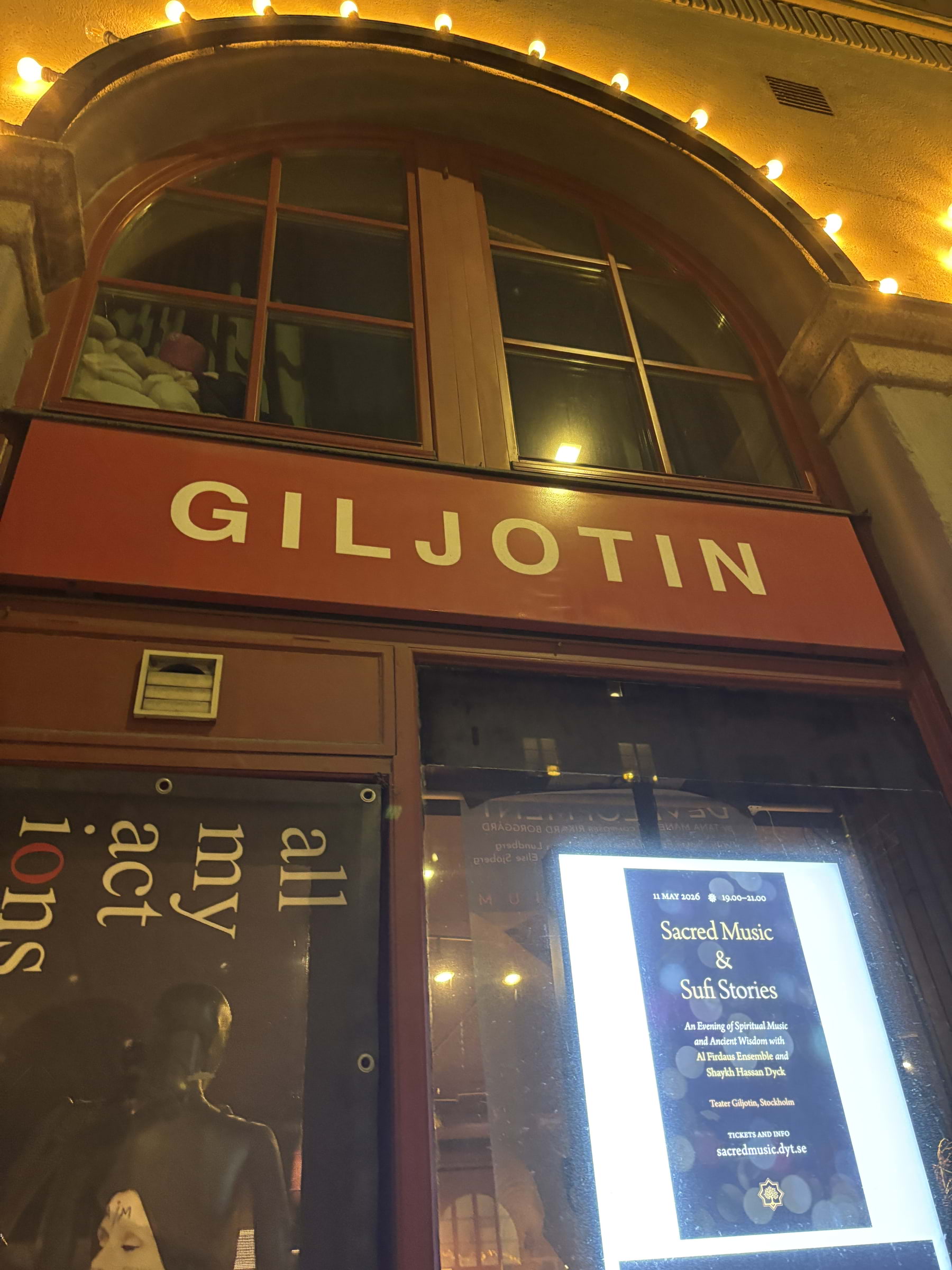 Bild från Teater Giljotin av Madiha S. (2026-05-09)