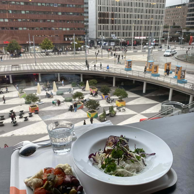 …😍 Utsikten alltsååå!!! – Bild från Teaterbaren Kulturhuset av Anna L. (2025-11-17)