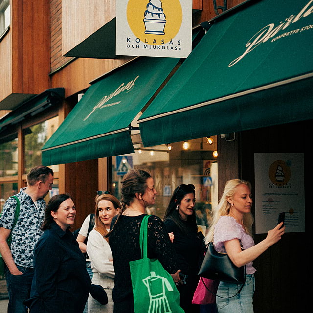 Thatsup-event: Kaffeskola och Glassfrossa på Lykke Nytorget & Pärlans Konfektyr