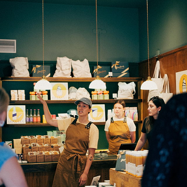 Thatsup-event: Kaffeskola och Glassfrossa på Lykke Nytorget & Pärlans Konfektyr