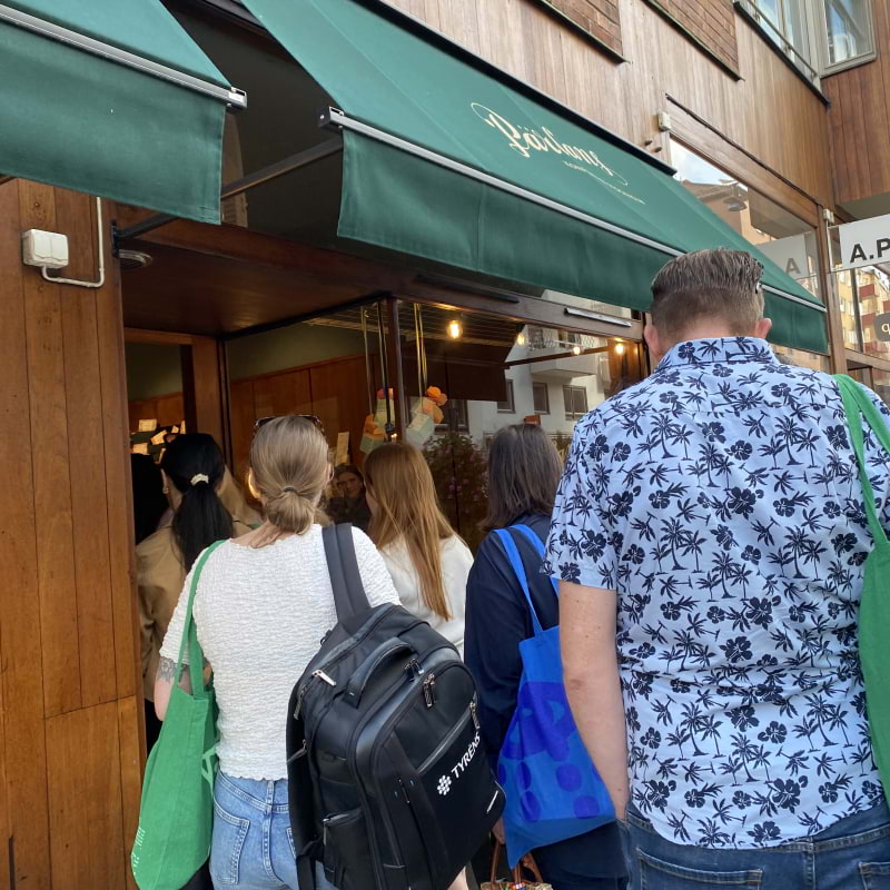 Bild från Thatsup-event: Kaffeskola och Glassfrossa på Lykke Nytorget & Pärlans Konfektyr av Mielika P. (2025-06-18)