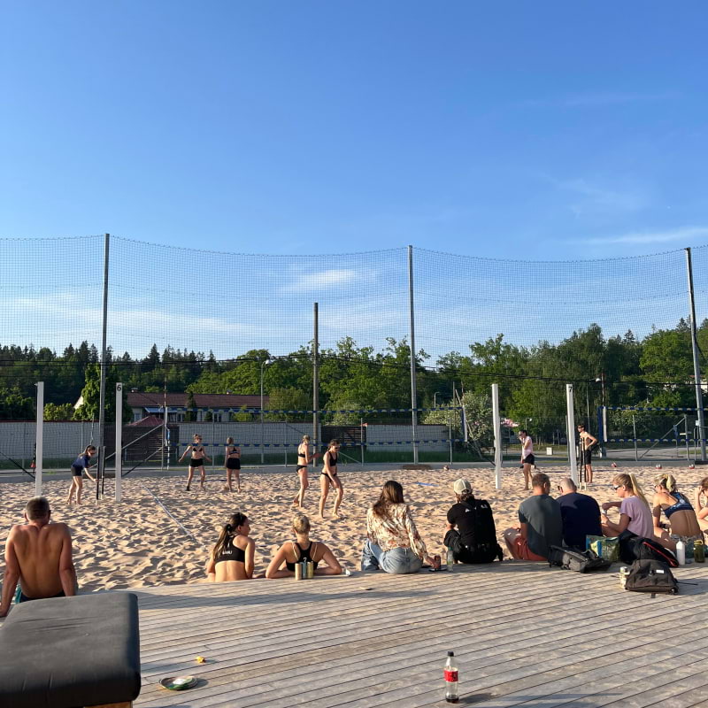 Socialt i solen! – Bild från The Beach av Jessica K. (2024-08-28)