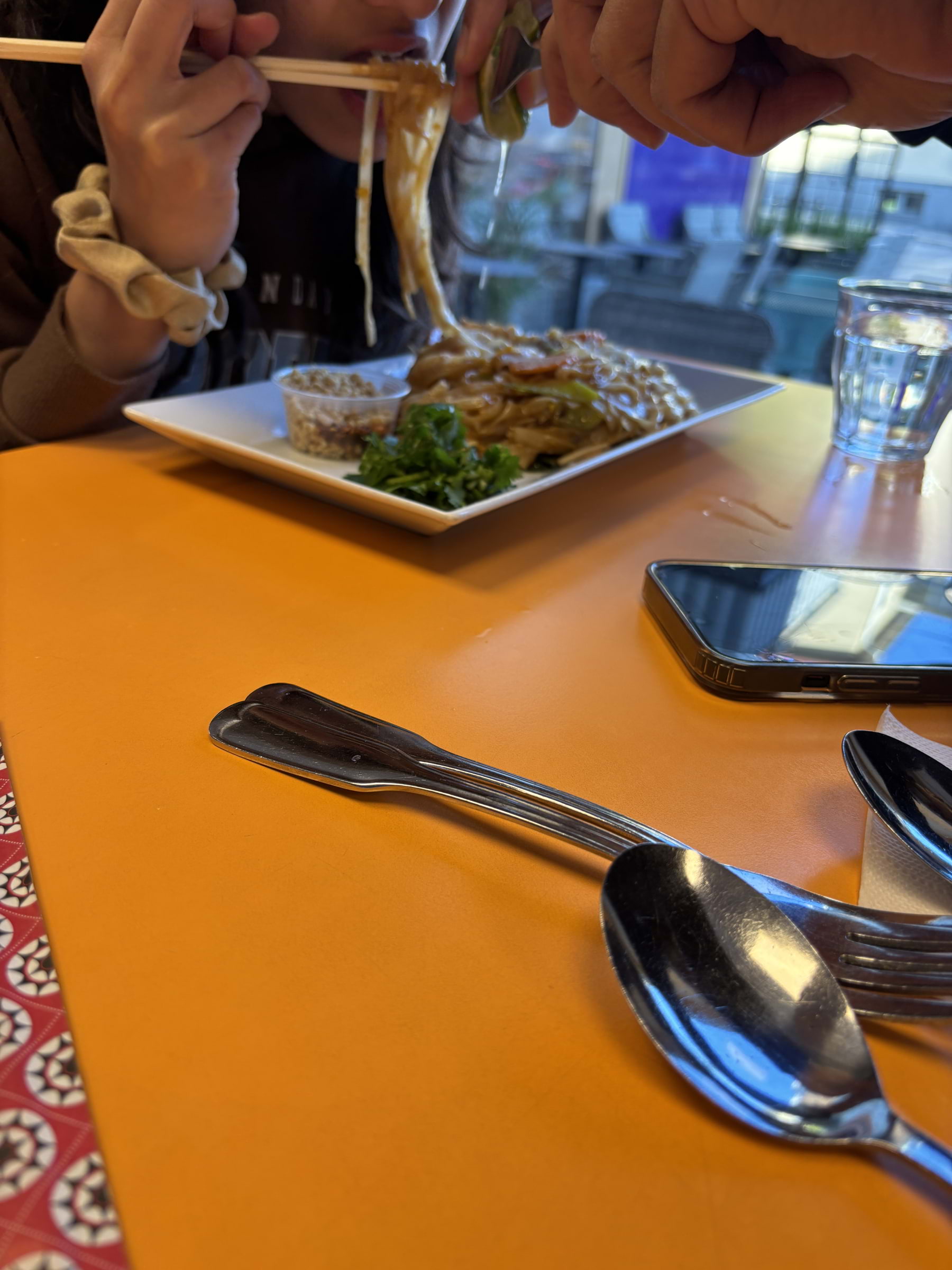 Pad thai med räkor – Bild från Thai House Wok Sollentuna av Madiha S. (2026-05-16)