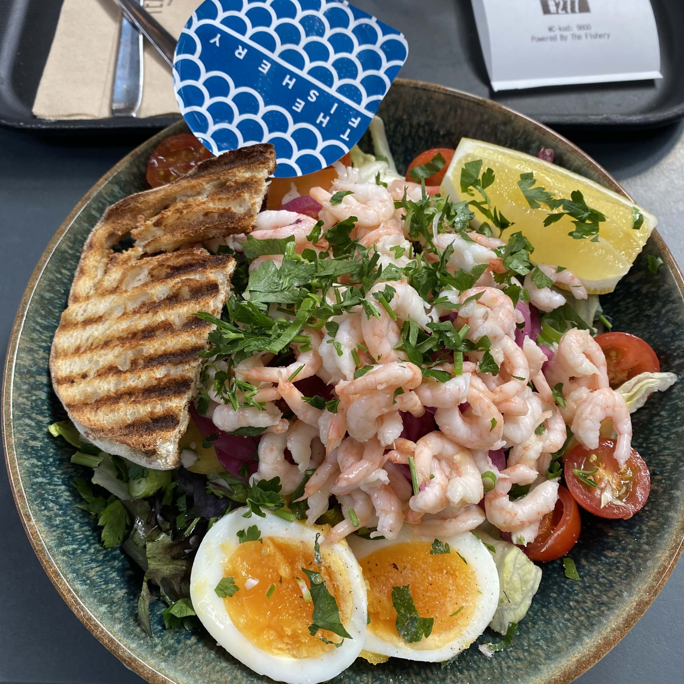 Räksallad – Bild från The Fishery Teatern av Peter B. (2025-07-25)