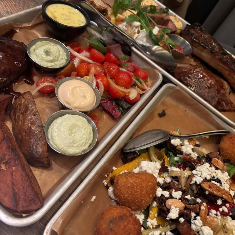 BBQ-plate – Photo from The Old Smokehouse by Lisa M. (17/09/2024)