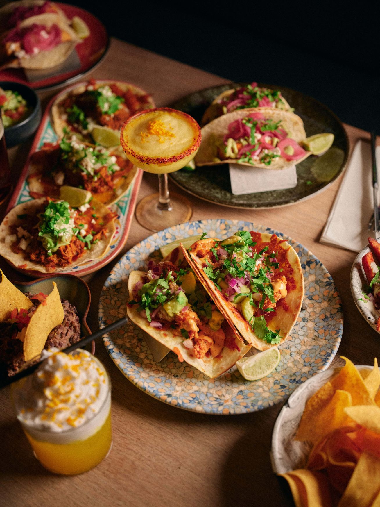 Tres Taco Joint Mexikansk Restaurang i Stockholm city