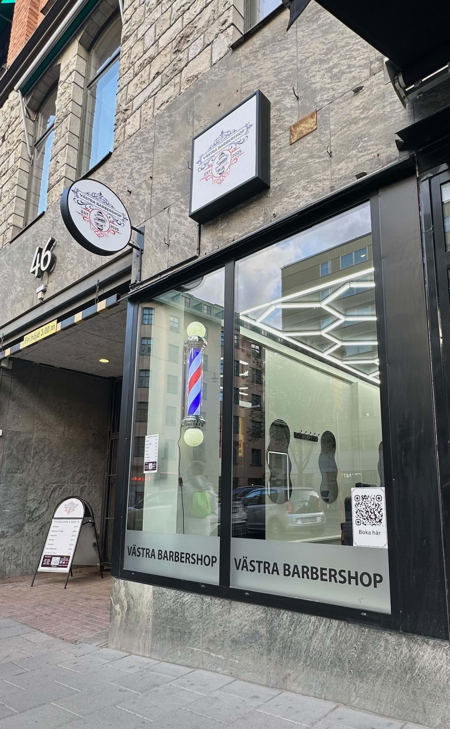 Västra Barbershop- utanför – Bild från Västra Barbershop av Slussen B. (2025-05-02)