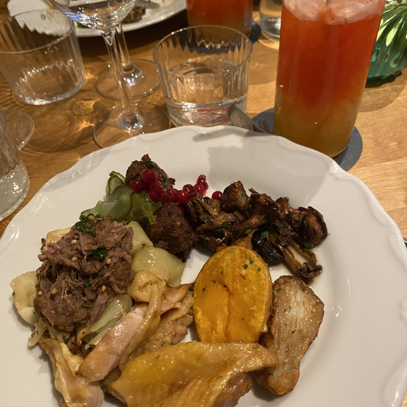 En av mina varma tallrikar😋 &ndash; Billede fra Verandan Skansen af Anna&nbsp;L. (25.10.2026)