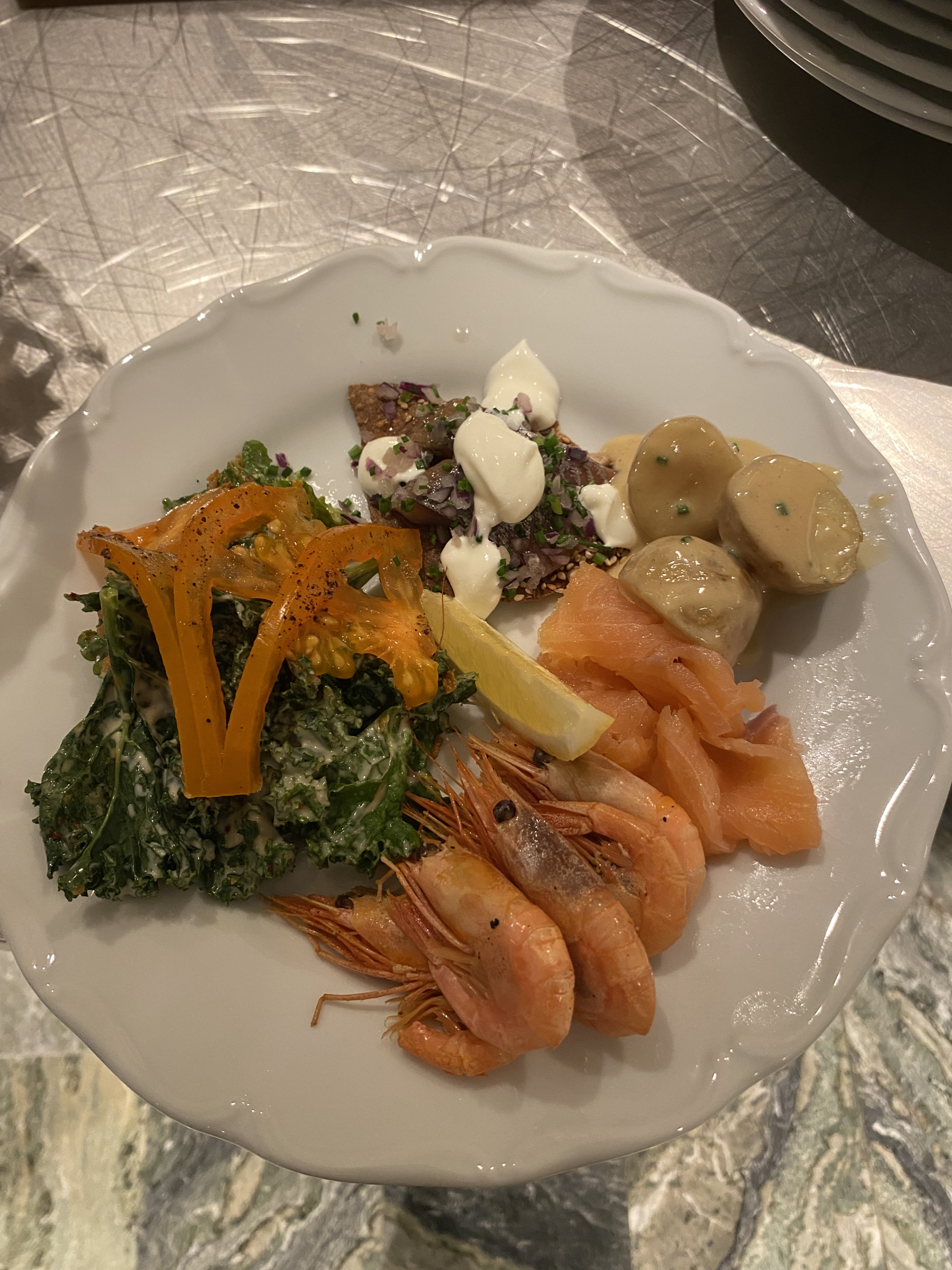 Min kalla tallriken🥗 – Billede fra Verandan Skansen af Anna L. (25.10.2026)