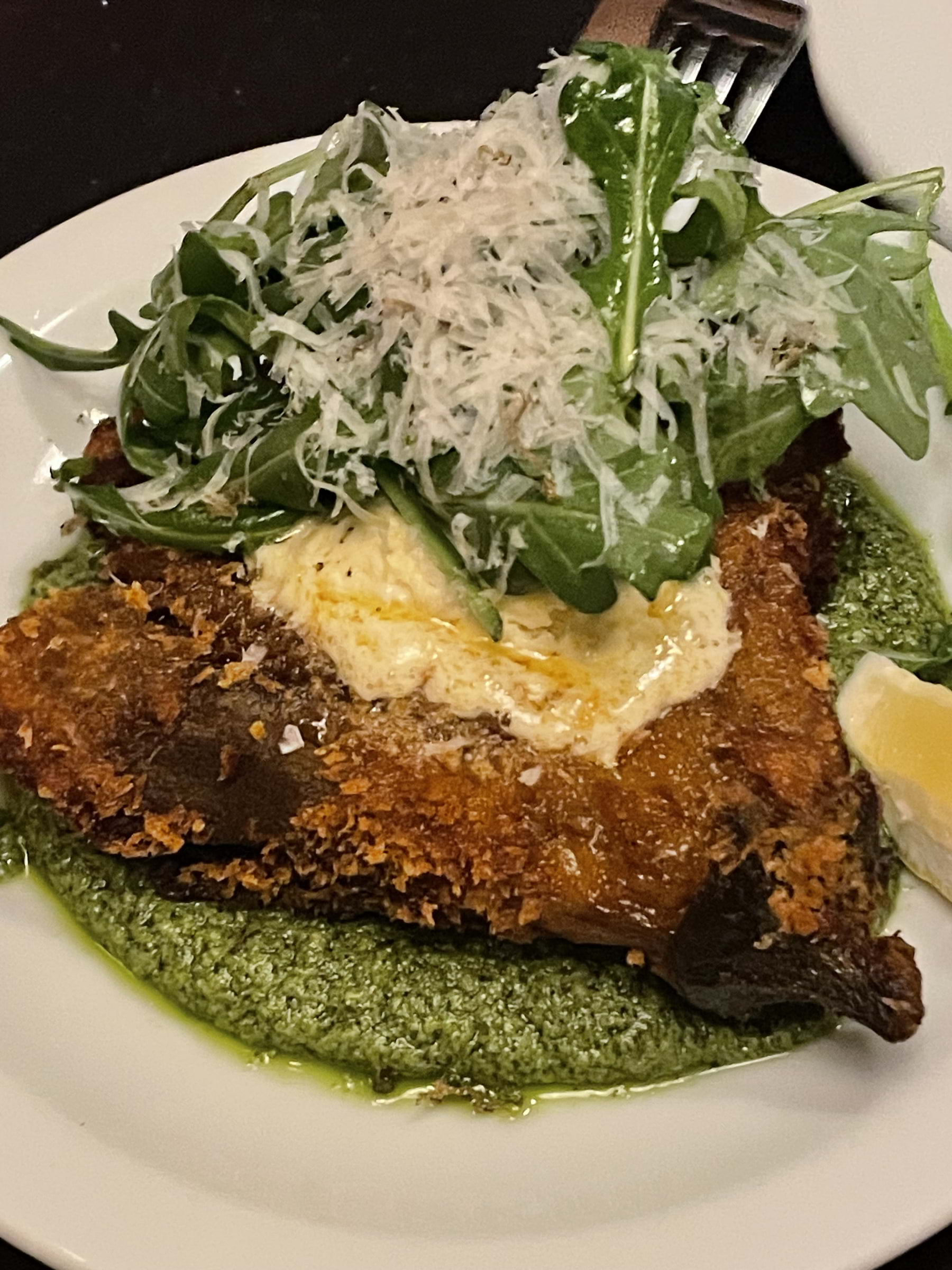 aubergine schnitzeln – Bild från Vineriet av Hedda O. (2026-01-12)