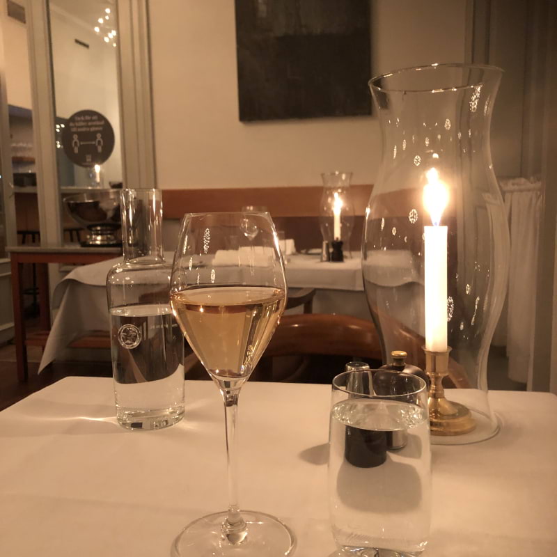 Champagne Deutz Brut Classic i glaset – Photo from Wedholms Fisk by Anna L. (14/02/2025)