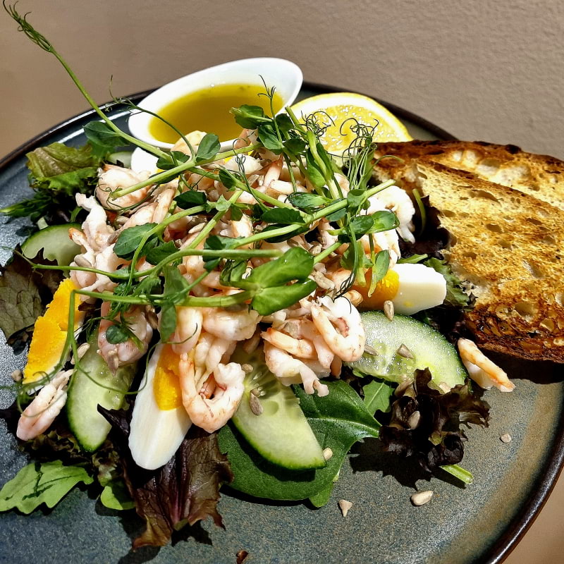 Räksallad – Photo from Weindels Konditori by Maria A. (14/10/2025)