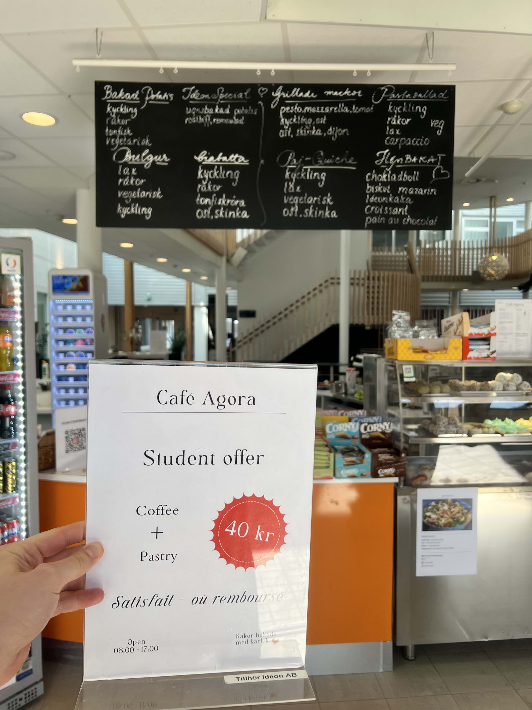 Bild fr&aring;n Caf&eacute; Agora av Gordey&nbsp;P. (2026-04-22)