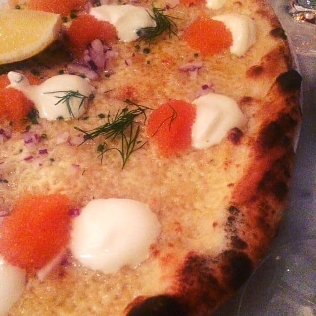 Löjromspizza – Photo from Taverna Brillo by Johanna L. (17/06/2016)