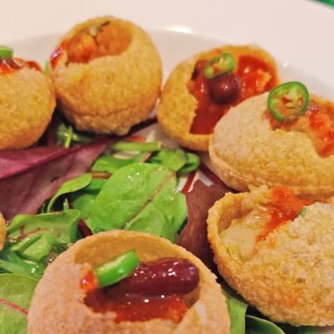 Gol Gappe - Pani Puri – Photo from Tea Story by Shahzad A. (30/12/2019)