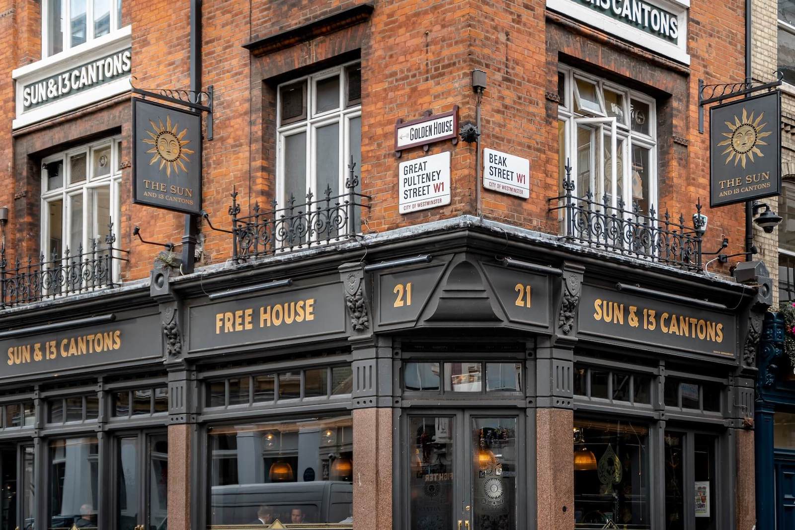 The Sun & 13 Cantons – Pubs in Soho