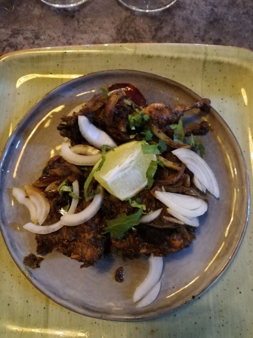 Kaadai (Quail) Fry – Photo from The South Indian Rådmansgatan by Southindian R. (03/09/2019)