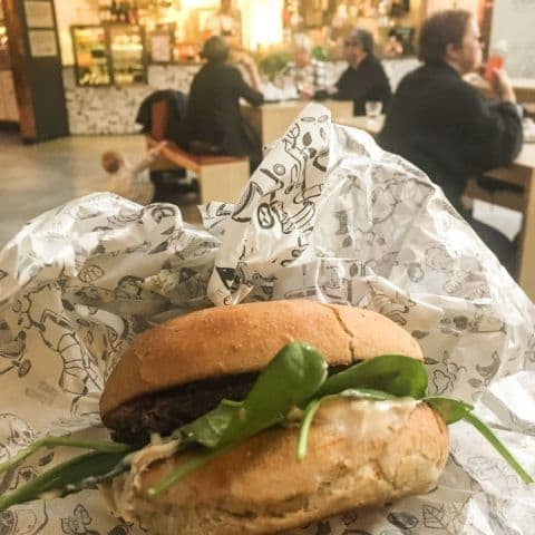 Hammer burger – Photo from The Plant - Food that works by Fredrik J. (07/10/2016)