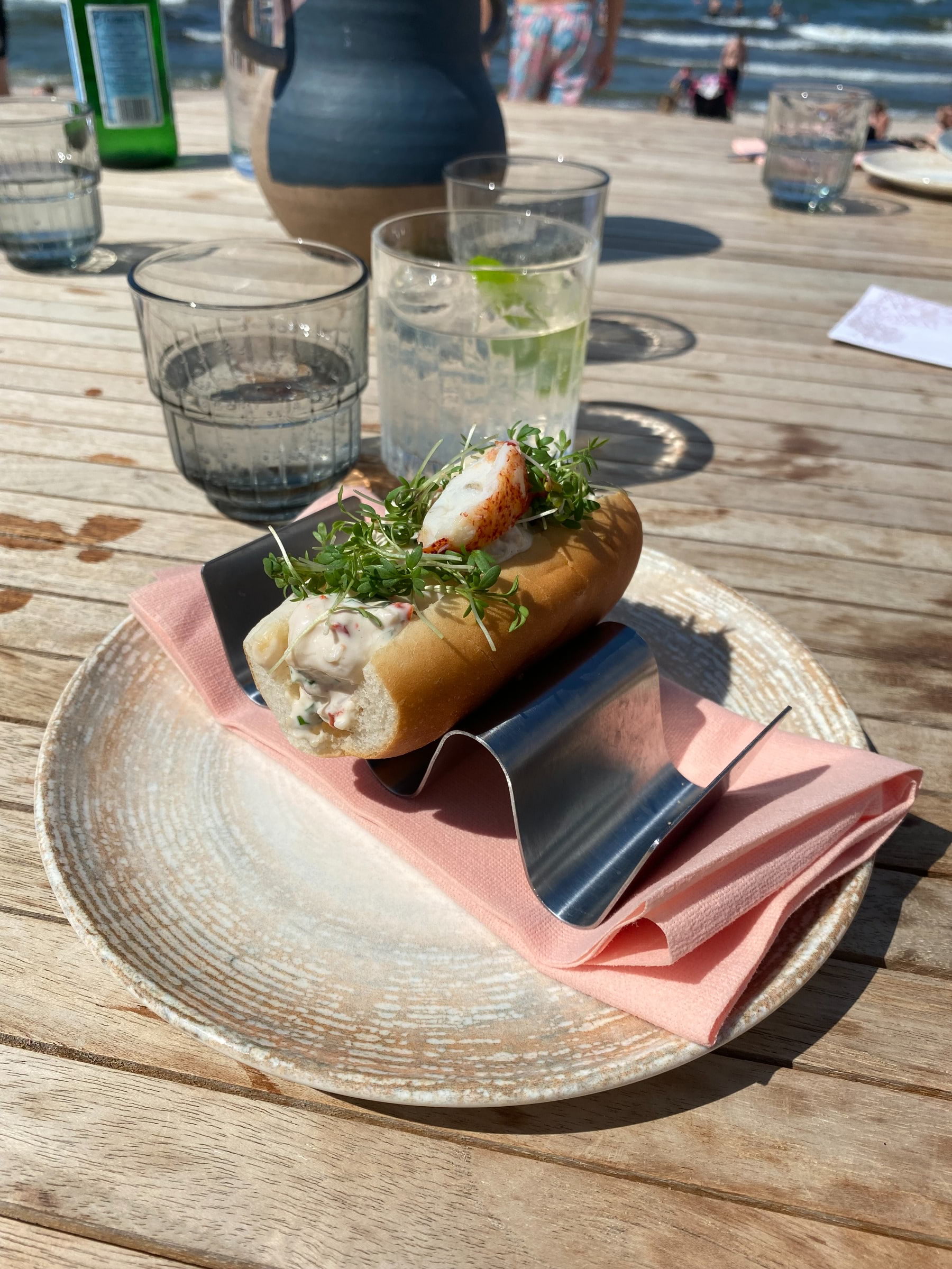 Lobster roll – Photo from Tofta Beach House by Adam L. (18/07/2021)