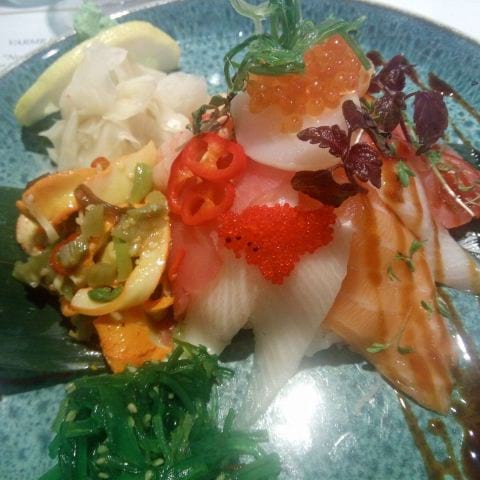 Chirashi (165 kr) – Bild från Tokyo Diner av Katarina D.