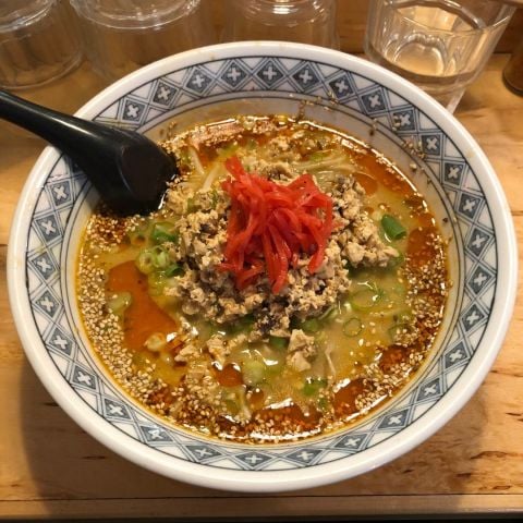 Vegan Spicy Ramen – Bild från Totemo Ramen av Sophie E.